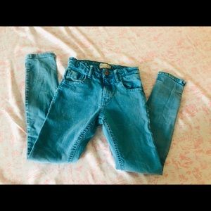Zara Jeans TEAL boys